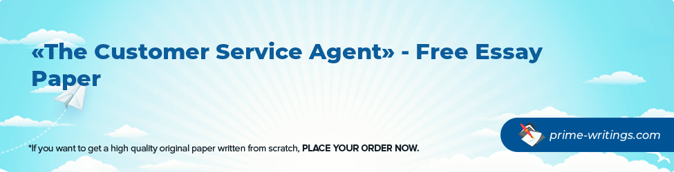 The Customer Service Agent